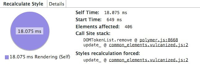 Getting the details of long-running style calculations.